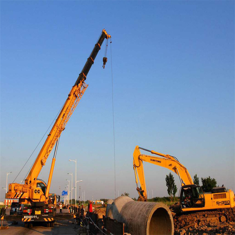 岚山25吨吊车吊8吨,最远吊多少米